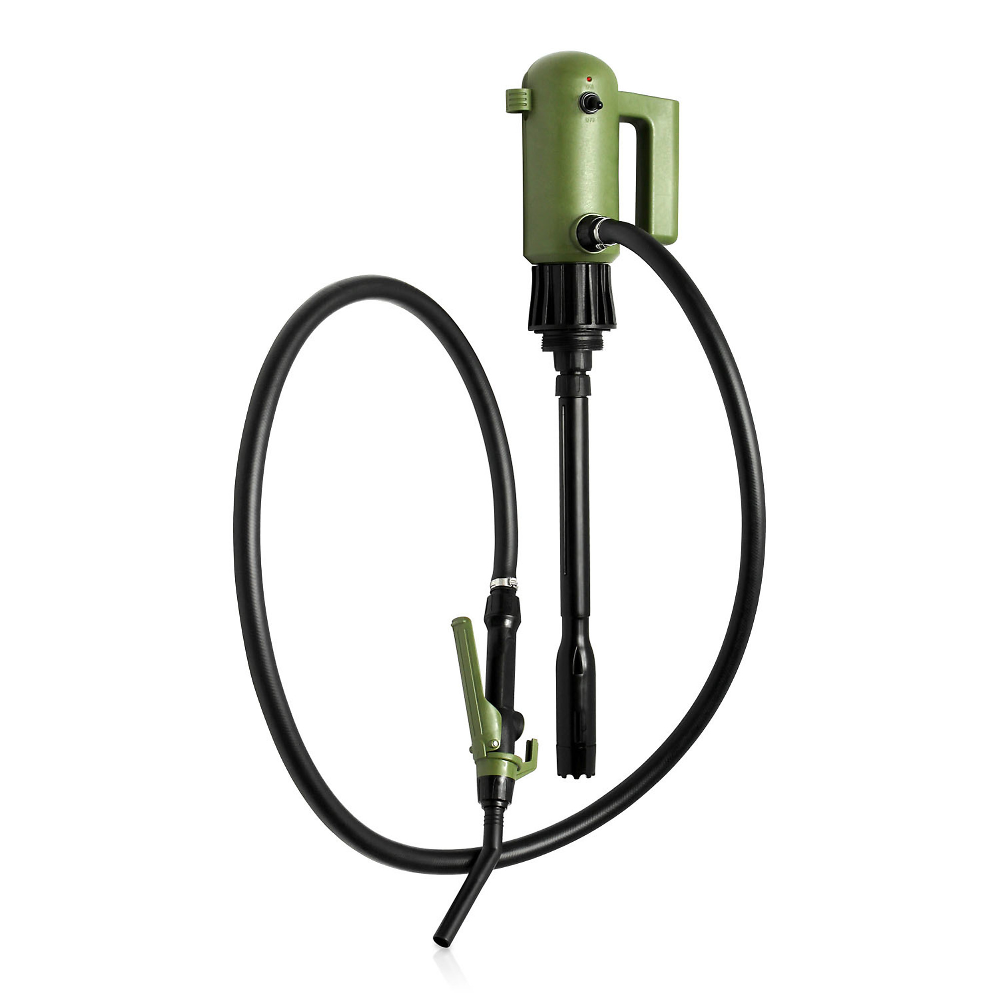TeraPump Electric Pail Pump, 4.5 GPM, 110V AC, Telescopic, Flow Control Nozzle, Model# TRPAIL